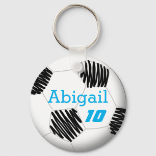 Chaveiro Corrente chave personalizada do futebol