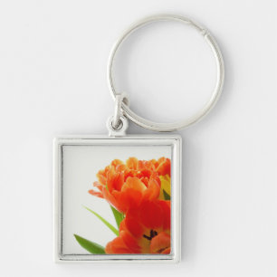Chaveiro Corrente-chave Tulips Laranja