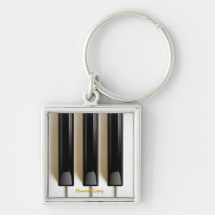 Chaveiro Corrente da "chave" do teclado de piano