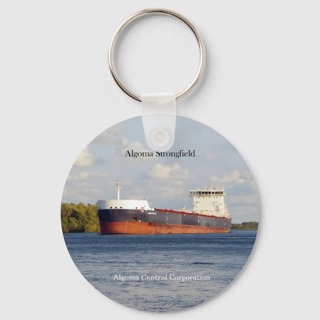 Chaveiro Corrente de chave Algoma Strongfield (Frente)