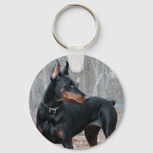Chaveiro Corrente de chave Classic Doberman