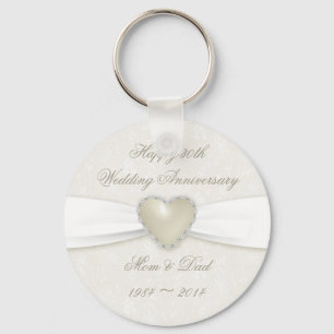 Chaveiro Corrente de chave de aniversário de casamento do D