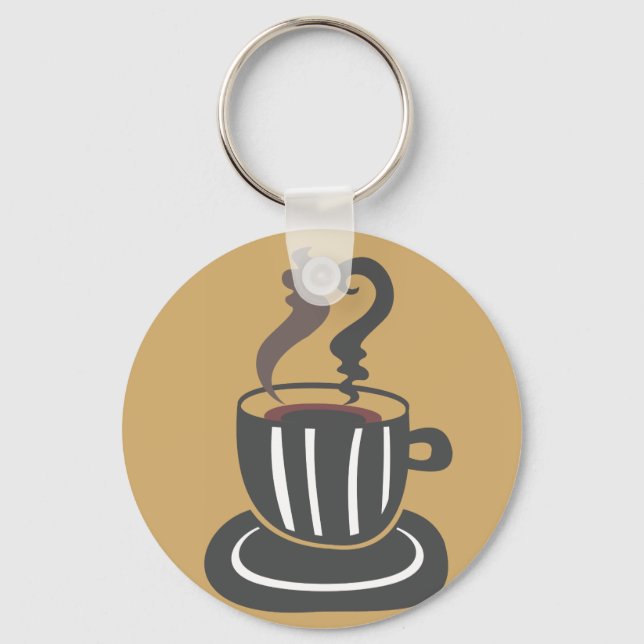 Chaveiro Corrente de chave do café (Frente)