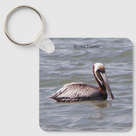 Chaveiro Corrente de chave Pelican castanha