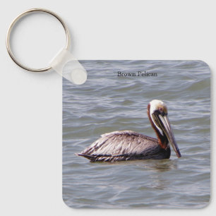 Chaveiro Corrente de chave Pelican castanha
