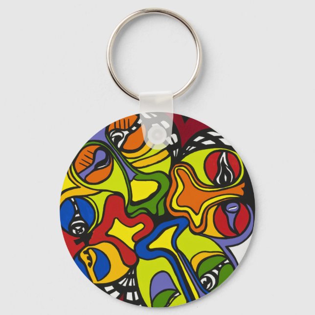 Chaveiro Corrente de chave "Reflexão" (Frente)