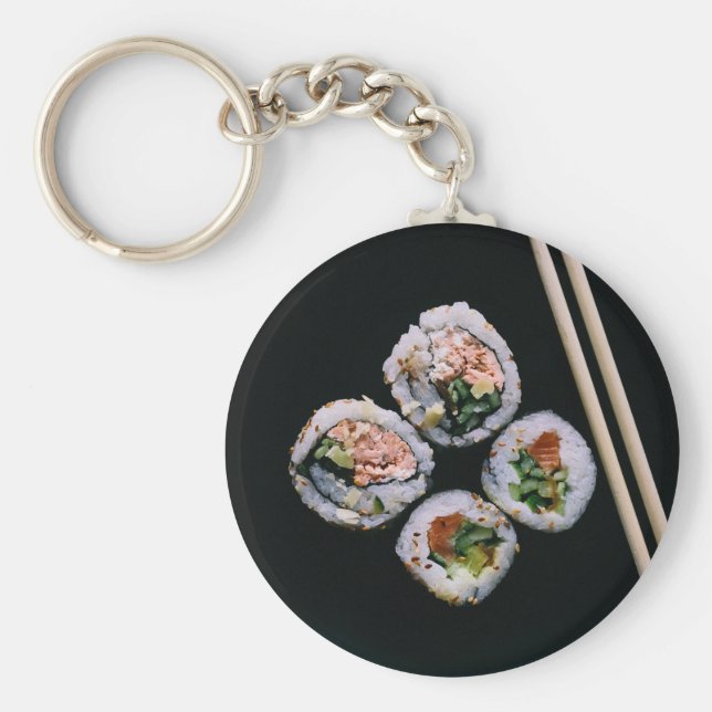 Chaveiro Corrente de chave Sushi (Frente)