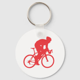 Chaveiro Corrente de chave vermelha Biker