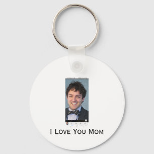 Chaveiro Corrente de Chaves Eu Amo Você Mamãe