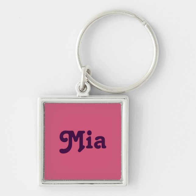 Chaveiro Corrente de Chaves Mia (Frente)