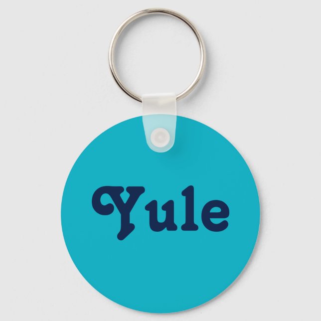Chaveiro Corrente de Chaves Yule (Frente)