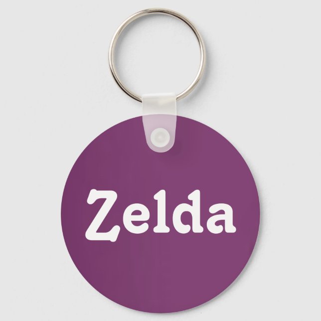 Chaveiro Corrente de Chaves Zelda (Frente)