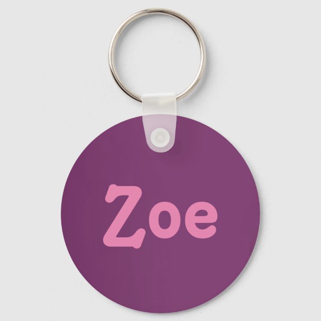 Chaveiro Corrente de Chaves Zoe (Frente)