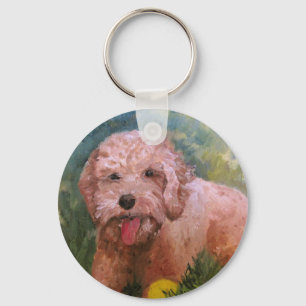 Chaveiro Corrente de Goldendoodle/Labradoodle.Key