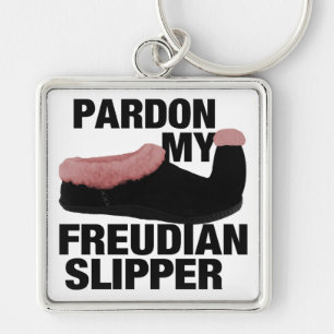 Chaveiro Corrente de teclas de Slipper Freudiano
