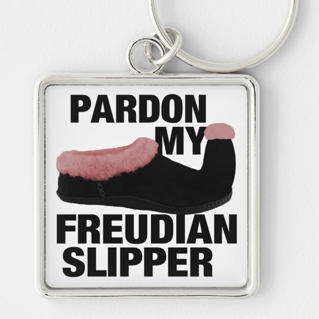 Chaveiro Corrente de teclas de Slipper Freudiano (Frente)