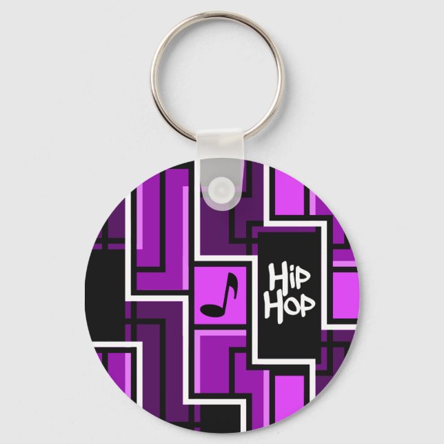 Chaveiro Corrente de teclas Hip Hop (Frente)