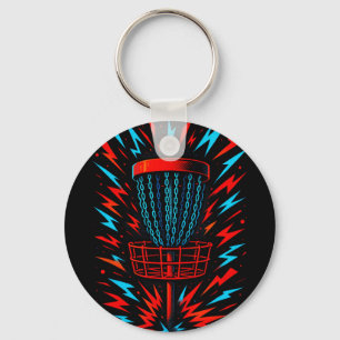 Chaveiro Corrente Relâmpago - Disc Golf Esportes Vintage