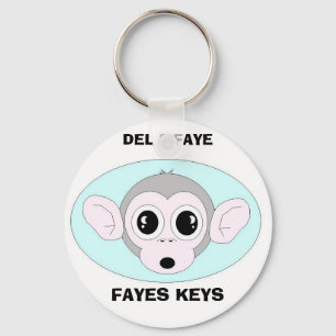 CHAVEIRO CORRENTES CHAVES PERSONALIZADAS DO MACACO
