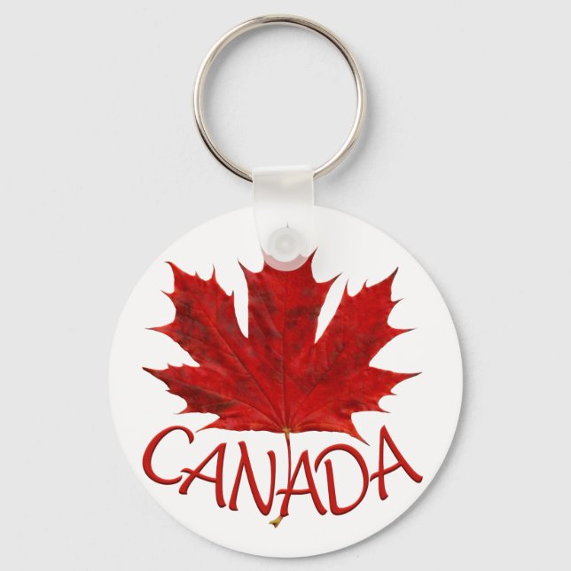Chaveiro Correntes de Chaves Souvenir do Canadá & Presente  (Frente)