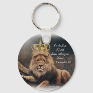 Chaveiro Correr para o Leão Roar de Judah Key