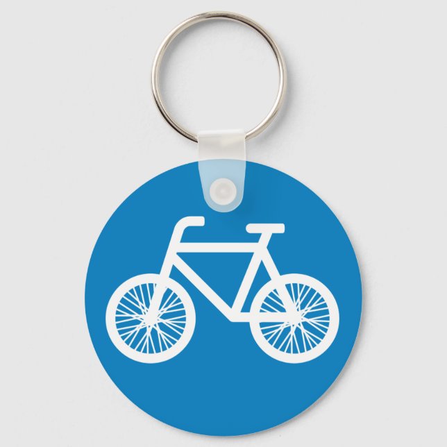 Chaveiro Correr uma bicicleta (Frente)