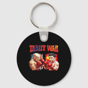 Chaveiro Correspondência De Boxing De Boxing De Trump Funny