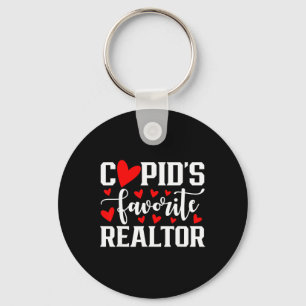 Chaveiro Corretor Favorito do Cupido Coração Fofo Dia dos N
