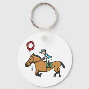 Chaveiro Corrida de Cavalo