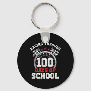 Chaveiro Corrida Por 100 Dias De Carro De Corrida Escolar 1