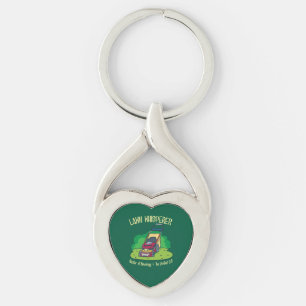 Chaveiro Cortador de Relva Lawn Whisperer Jardim Jardinagem