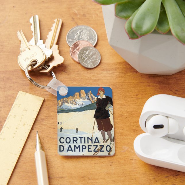 Chaveiro Cortina d'Ampezzo, Itália, Alpes de Esqui Viagens  (Mesa)