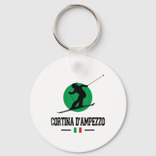 Chaveiro Cortina D'ampezzo Itália Ski Resort Alps Italiano