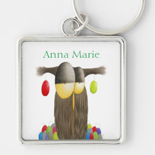 Chaveiro Coruja de Férias Fresco