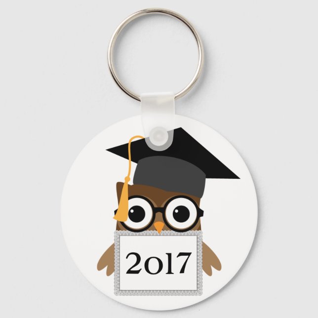 Chaveiro Coruja Fofa com Aulas | Turma de Graduação (Frente)