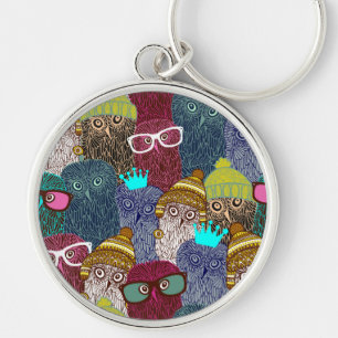 Chaveiro Coruja na coroa