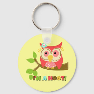 Chaveiro Coruja, sou um Hoot