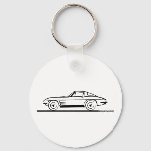 Chaveiro Corvette Sting Ray Split 1963