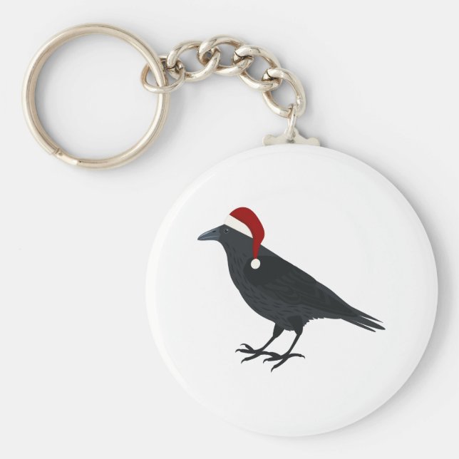 Chaveiro Corvo de Natal (Frente)