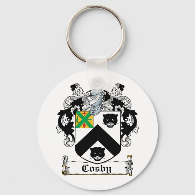 Chaveiro Cosby Family Crest (Frente)