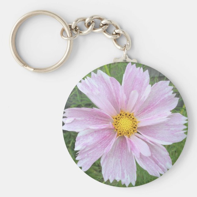 Chaveiro Cosmos - Palest Pinks. (Frente)
