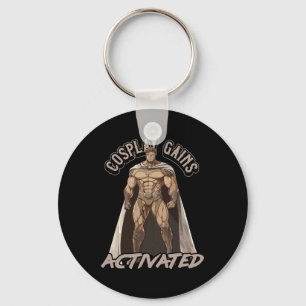Chaveiro Cosplay Gains Ativado Engraçado Gym Cosplay Design
