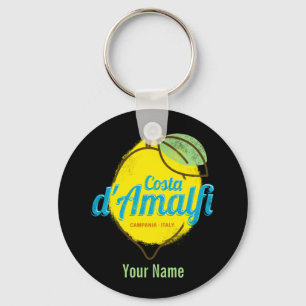 Chaveiro Costa d'Amalfi Lemon Italy Vintage Amalfi Coast