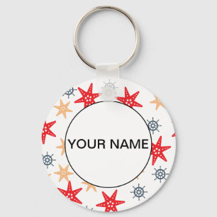 Chaveiro Costeiros Engraçados E Padrões De Rodas