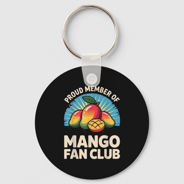 Chaveiro Costume De Mango Para Homens Mulheres Crianças Fru (Frente)