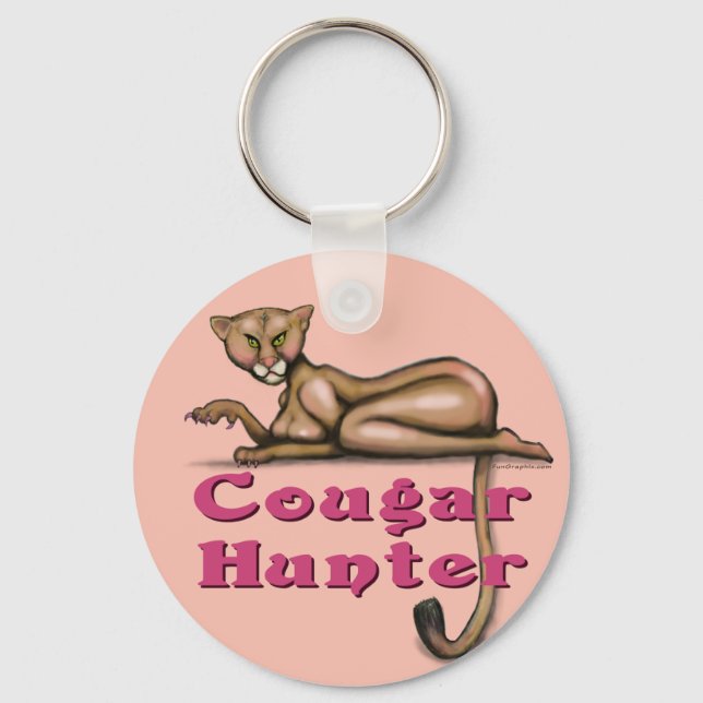 Chaveiro Cougar Hunter (Frente)