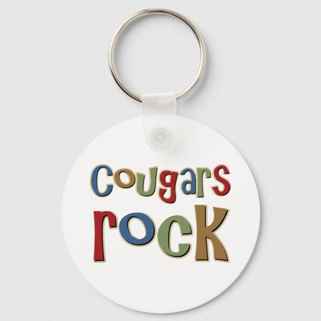 Chaveiro Cougars Rock (Frente)