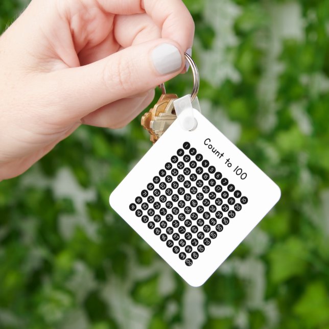 Chaveiro Count to 100 (Mão)