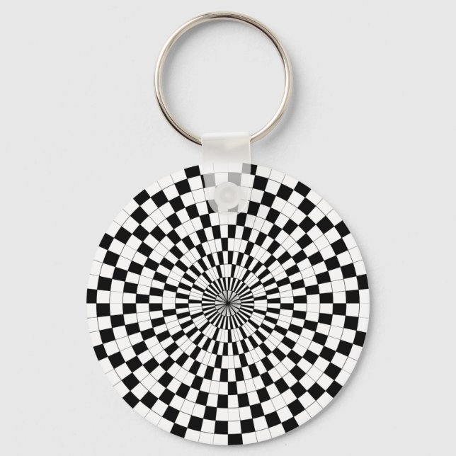 Chaveiro Counter Spirals por Kenneth Yoncich (Frente)