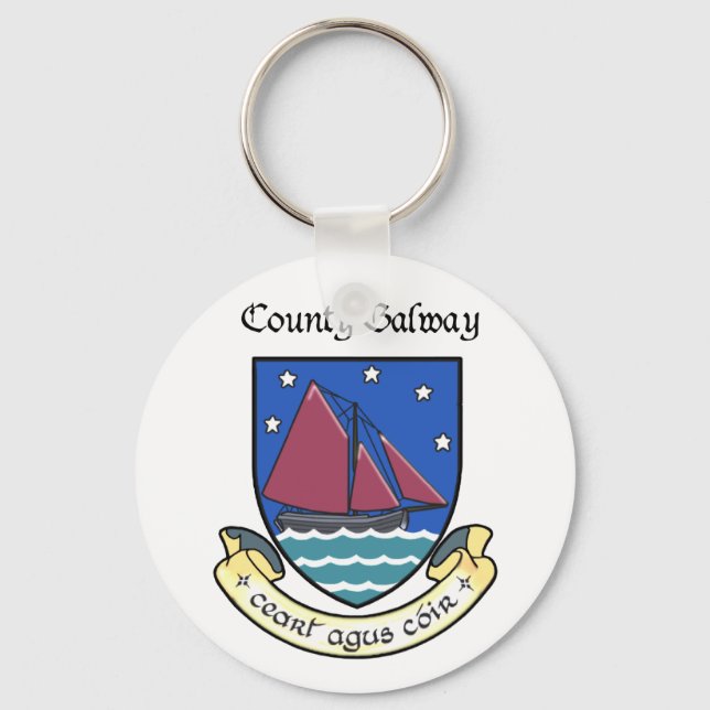 Chaveiro County Galway Key Chain (Frente)